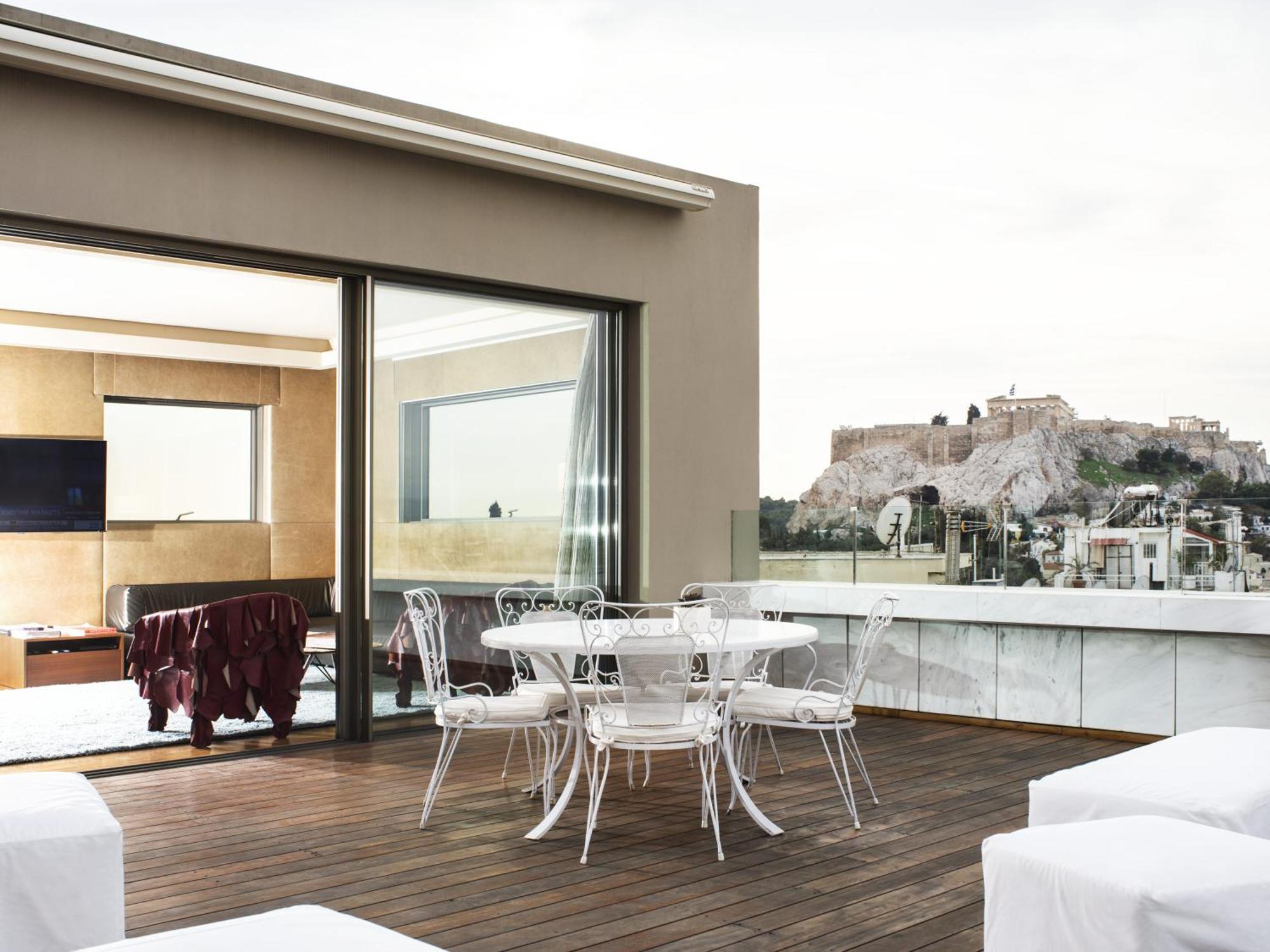 New Hotel Atene Esterno foto