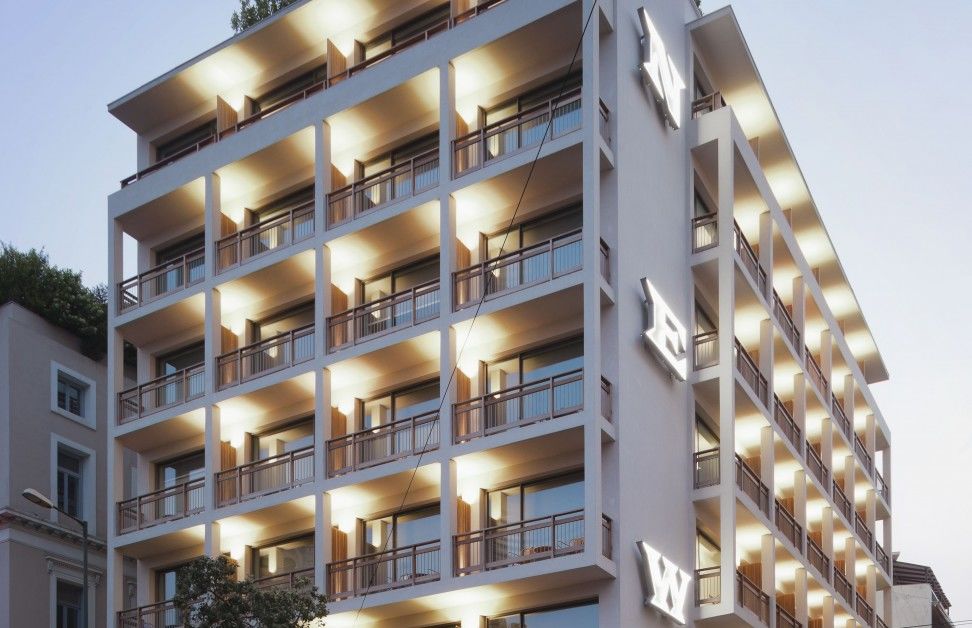New Hotel Atene Esterno foto